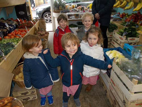 A visit to the greengrocers